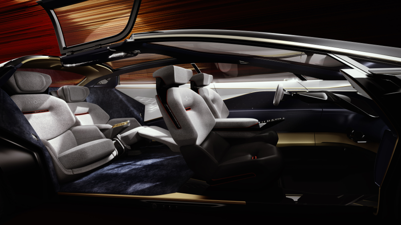 Illustration for article titled The Lagonda Vision Concept Is Aston Martin's Dreamy Luxurious Future